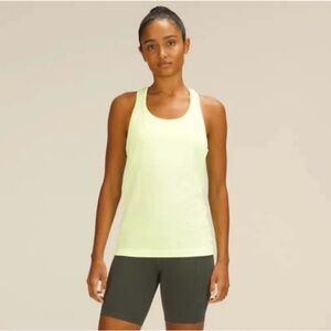 Lululemon Swiftly Tech RB Tank 2.0 *Race Length* Yellow Size 12 New with tags